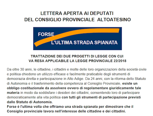 lettera aperta